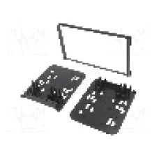 Rama adaptoare, 2 DIN, Kia, neagra, ACV - 381178-17