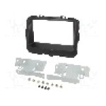 Rama adaptoare, 2 DIN, Kia, neagra, ACV - 381178-36