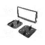 Rama adaptoare, 2 DIN, Kia, neagra, METRA - 95-7324