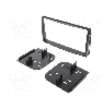 Rama adaptoare, 2 DIN, Kia, neagra, METRA - 95-7324