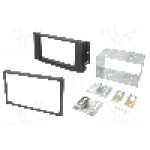 Rama adaptoare, 2 DIN, Land Rover, neagra, ACV - 381260-04