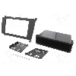 Rama adaptoare, 2 DIN, Mercedes, neagra, ACV - 381190-47
