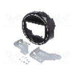 Rama adaptoare, 2 DIN, Mini, neagra, ACV - 381023-15