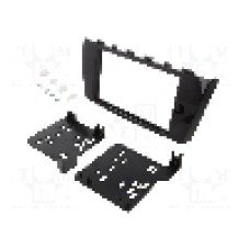 Rama adaptoare, 2 DIN, Mitsubishi, grey gloss, negru luciu, METRA - 95-7016GHG