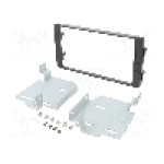 Rama adaptoare, 2 DIN, Mitsubishi, negru luciu, ACV - 381200-17