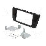 Rama adaptoare, 2 DIN, Mitsubishi, negru luciu, ACV - 381200-18-1