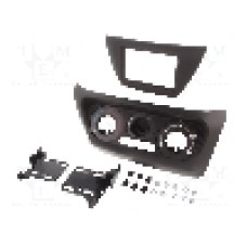 Rama adaptoare, 2 DIN, Mitsubishi, negru mat, METRA - 95-7017B