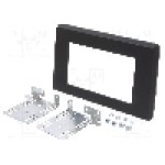 Rama adaptoare, 2 DIN, Nissan, Opel, Renault, neagra, 4CARMEDIA - 