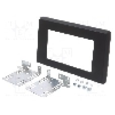 Rama adaptoare, 2 DIN, Nissan, Opel, Renault, neagra, 4CARMEDIA - 