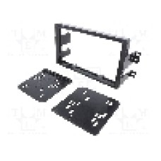 Rama adaptoare, 2 DIN, Nissan, negru mat, METRA - 95-7405