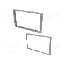 Rama adaptoare, 2 DIN, Opel, Renault, Suzuki, matt silver, 4CARMEDIA - 