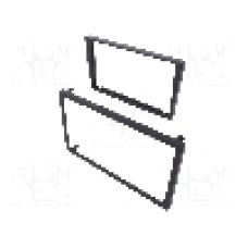 Rama adaptoare, 2 DIN, Opel, Renault, Suzuki, neagra, 4CARMEDIA - 