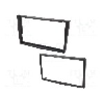 Rama adaptoare, 2 DIN, Opel, antracit, 4CARMEDIA - 