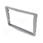 Rama adaptoare, 2 DIN, Opel, argintie, {{Producator}} - 