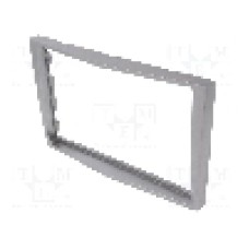 Rama adaptoare, 2 DIN, Opel, argintie, {{Producator}} - 