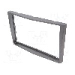 Rama adaptoare, 2 DIN, Opel, gri inchis, gri (inchis), {{Producator}} - 