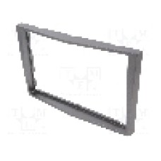 Rama adaptoare, 2 DIN, Opel, gri inchis, gri (inchis), {{Producator}} - 