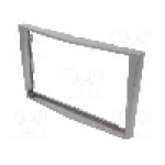 Rama adaptoare, 2 DIN, Opel, matt silver, {{Producator}} - 