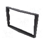 Rama adaptoare, 2 DIN, Opel, neagra, {{Producator}} - 