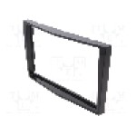 Rama adaptoare, 2 DIN, Opel, negru luciu, {{Producator}} - 