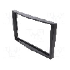 Rama adaptoare, 2 DIN, Opel, negru luciu, {{Producator}} - 