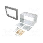 Rama adaptoare, 2 DIN, Porsche, gray volcanic matt, ACV - 381323-03-1