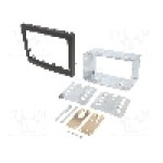 Rama adaptoare, 2 DIN, Porsche, neagra, ACV - 381323-03-2