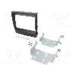 Rama adaptoare, 2 DIN, Porsche, neagra, ACV - 381323-08-1
