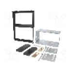 Rama adaptoare, 2 DIN, Scania, neagra, ACV - 381272-01