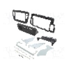 Rama adaptoare, 2 DIN, Seat, Škoda, VW, neagra, ACV - 381320-36-1