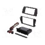 Rama adaptoare, 2 DIN, Seat, neagra, ACV - 281328-08-2-0
