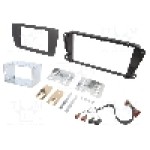 Rama adaptoare, 2 DIN, Seat, neagra, ACV - 381328-08-2