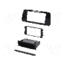 Rama adaptoare, 2 DIN, Seat, negru luciu, ACV - 281328-06-5-0