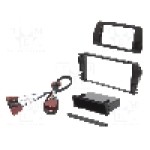 Rama adaptoare, 2 DIN, Seat, negru luciu, ACV - 281328-08-4-0