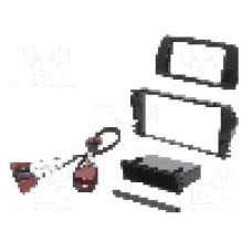 Rama adaptoare, 2 DIN, Seat, negru luciu, ACV - 281328-08-4-0