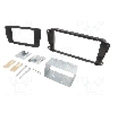 Rama adaptoare, 2 DIN, Seat, negru luciu, ACV - 381328-06-5