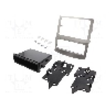 Rama adaptoare, 2 DIN, Subaru, argintie, METRA - 95-8910S