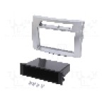 Rama adaptoare, 2 DIN, Toyota, argintie, ACV - 281300-21-2-0