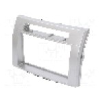 Rama adaptoare, 2 DIN, Toyota, argintie, ACV - 281300-22-2-0