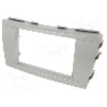 Rama adaptoare, 2 DIN, Toyota, argintie, ACV - 381300-17