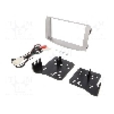 Rama adaptoare, 2 DIN, Toyota, argintie, METRA - 95-8215S