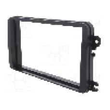 Rama adaptoare, 2 DIN, VW, neagra, 4CARMEDIA -  Rama adaptoare, 2 DIN, VW, neagra, 4CARMEDIA -