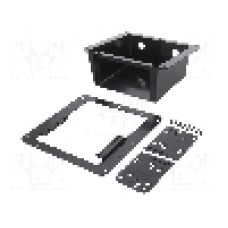 Rama adaptoare, 2 DIN, universale, neagra, ACV - 271000-00-0