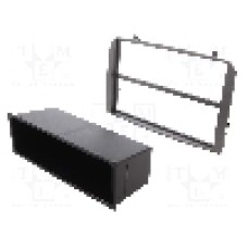 Rama adaptoare, 2 ISO, Alfa Romeo, neagra, PER.PIC. - MA10006.2-05