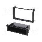 Rama adaptoare, 2 ISO, Saab, neagra, ACV - 281270-01-0