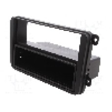 Rama adaptoare, 2 ISO, Škoda, VW, neagra, PER.PIC. - MA95003-05