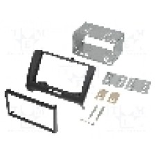 Rama adaptoare Audi, 2 DIN, neagra, ACV - 381320-19