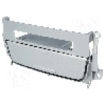 Rama adaptoare BMW, 2 DIN, argintie, ACV - 271023-10-1