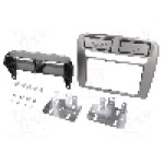 Rama adaptoare Fiat, 2 DIN, argintie, PER.PIC. - MA26028/T+KIT