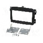 Rama adaptoare Fiat, 2 DIN, neagra, PER.PIC. - MA26022/T+KIT